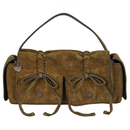 MULTIPOCKET SUEDE S / 295:COGNAC BROWN