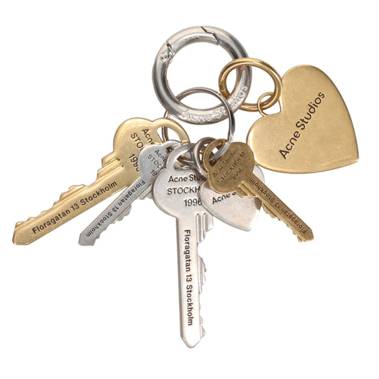 KEY KEYRING / AX2:GOLD/SILVER