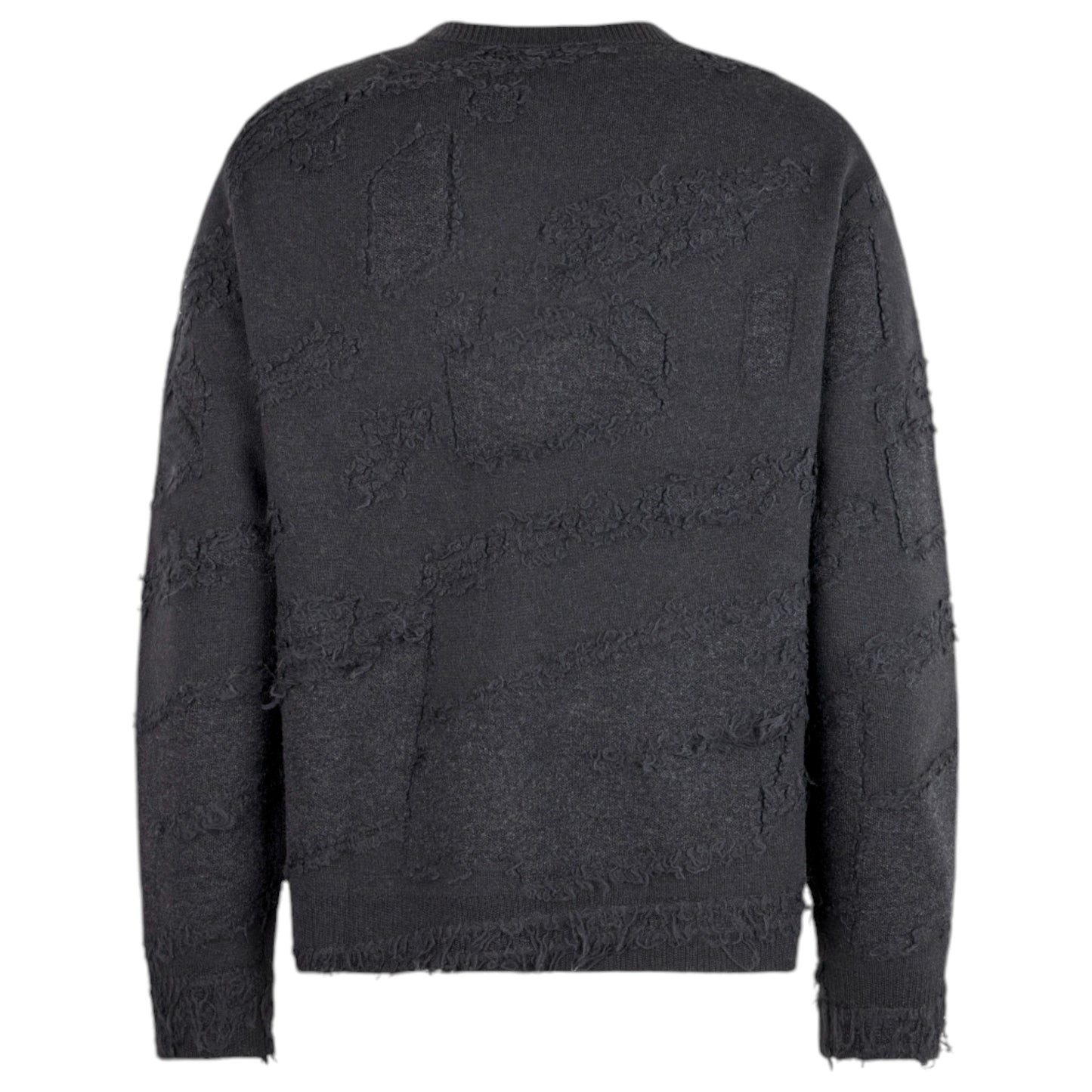 FRONTAGE KNIT CREWNECK / BLACK