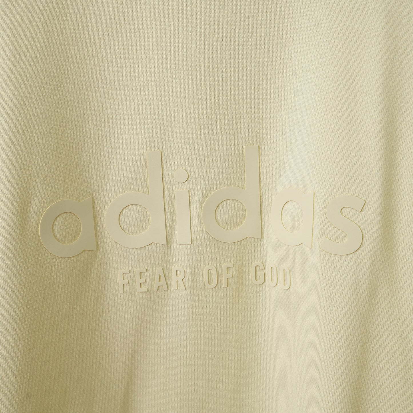 ATHLETICS 3/4 TEE / PALE YELLOW