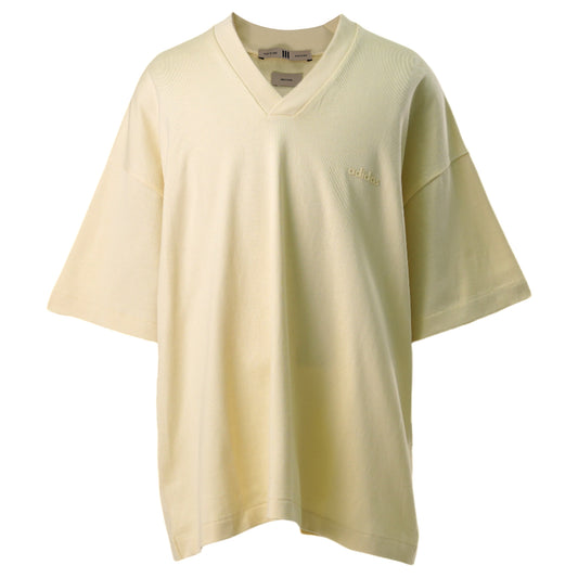 ATHLETICS V TEE / PALE YELLOW