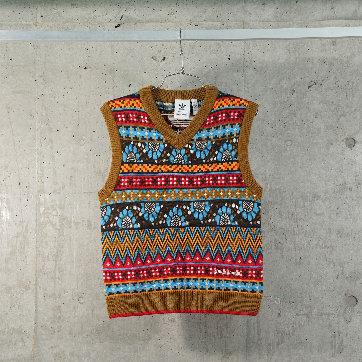 WB KNIT VEST / MULTI