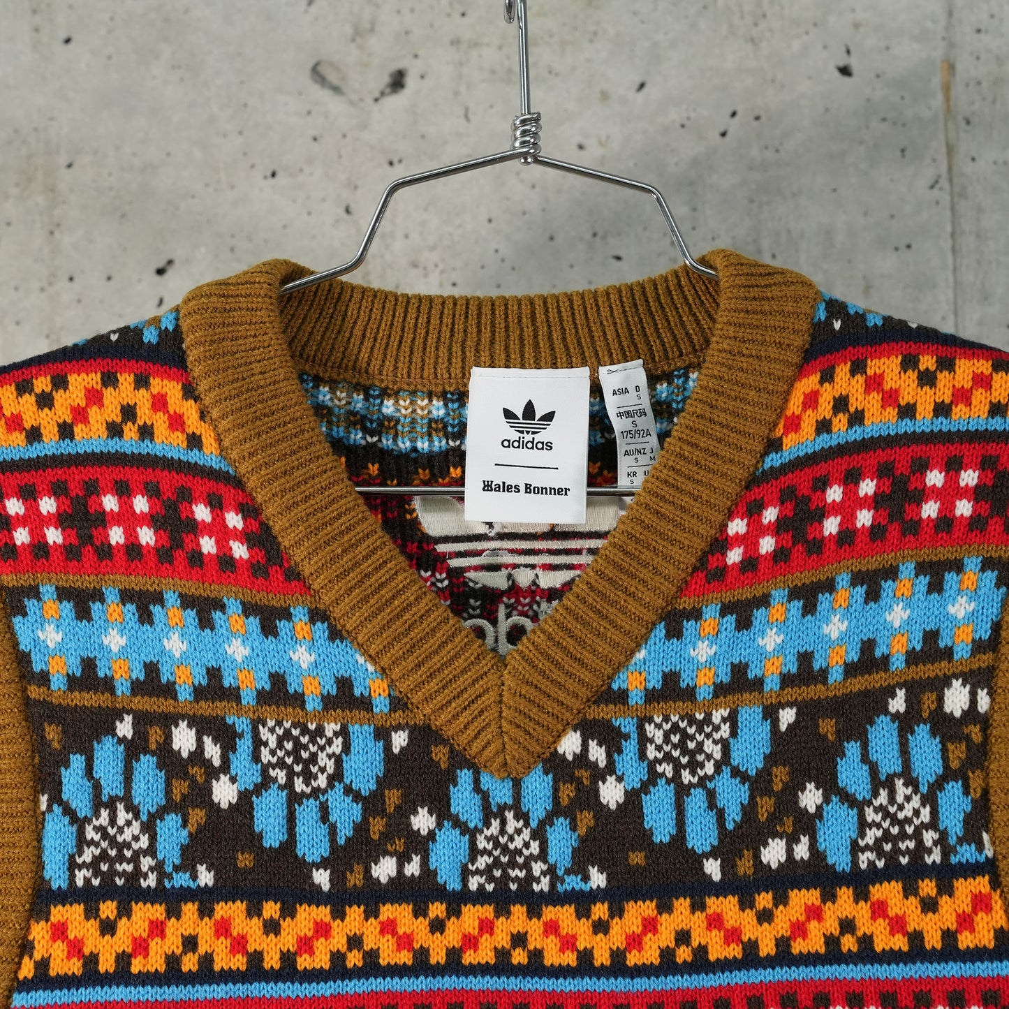 WB KNIT VEST / MULTI