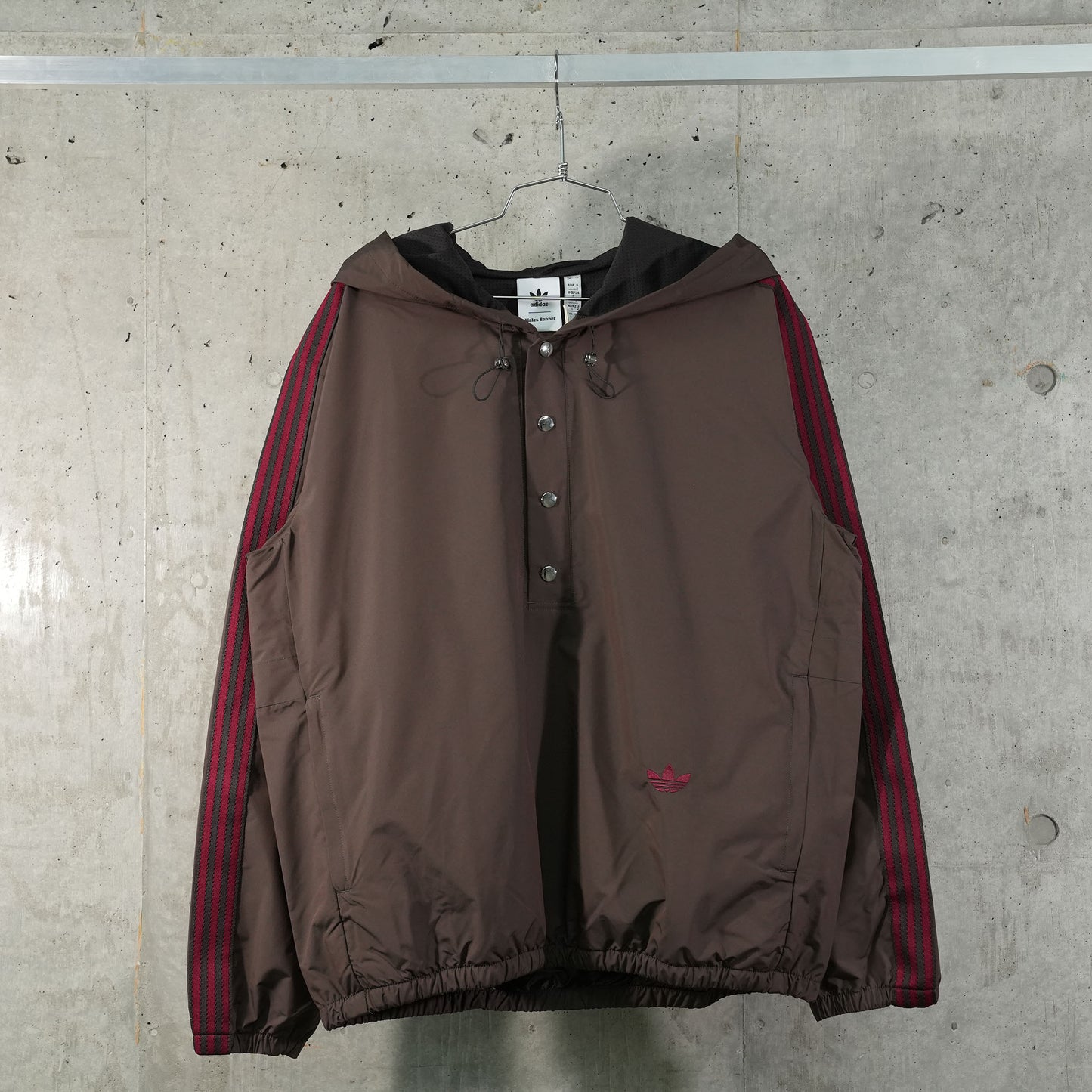 WB NYLON ANORAK / NIGHT BROWN