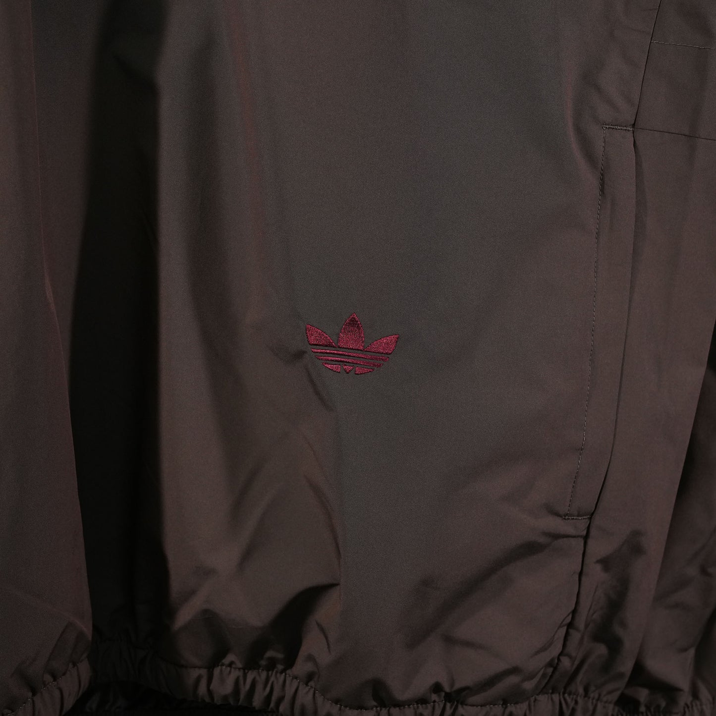 WB NYLON ANORAK / NIGHT BROWN