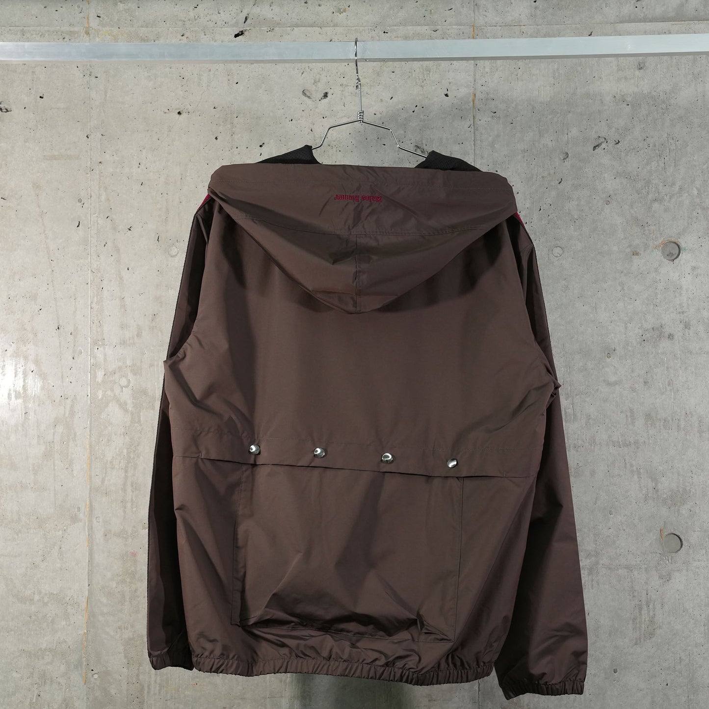 WB NYLON ANORAK / NIGHT BROWN