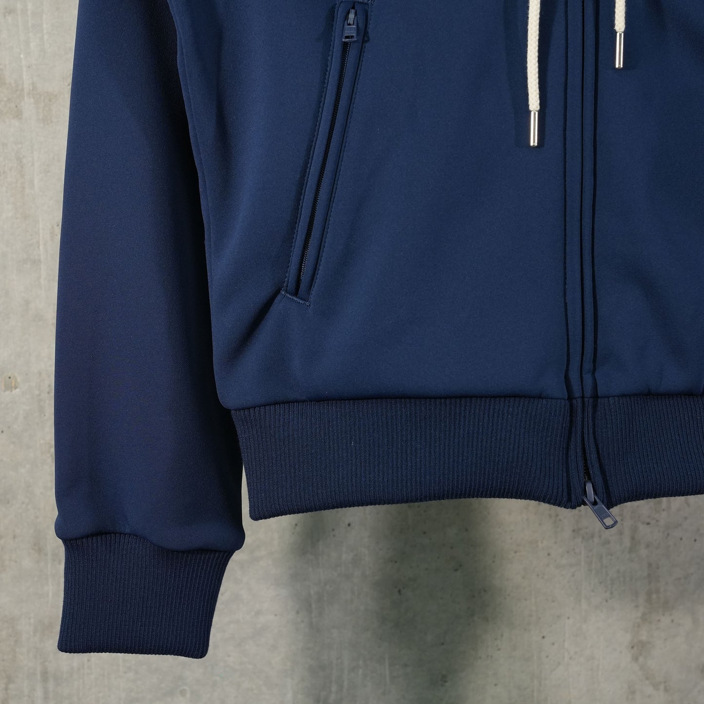 WB TRACK HOODIE / COLLEGE NAVY