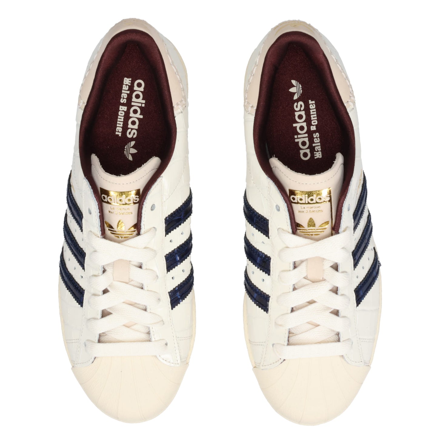 WB SUPERSTAR / WONDER WHITE/COLLEGIATE NAVY