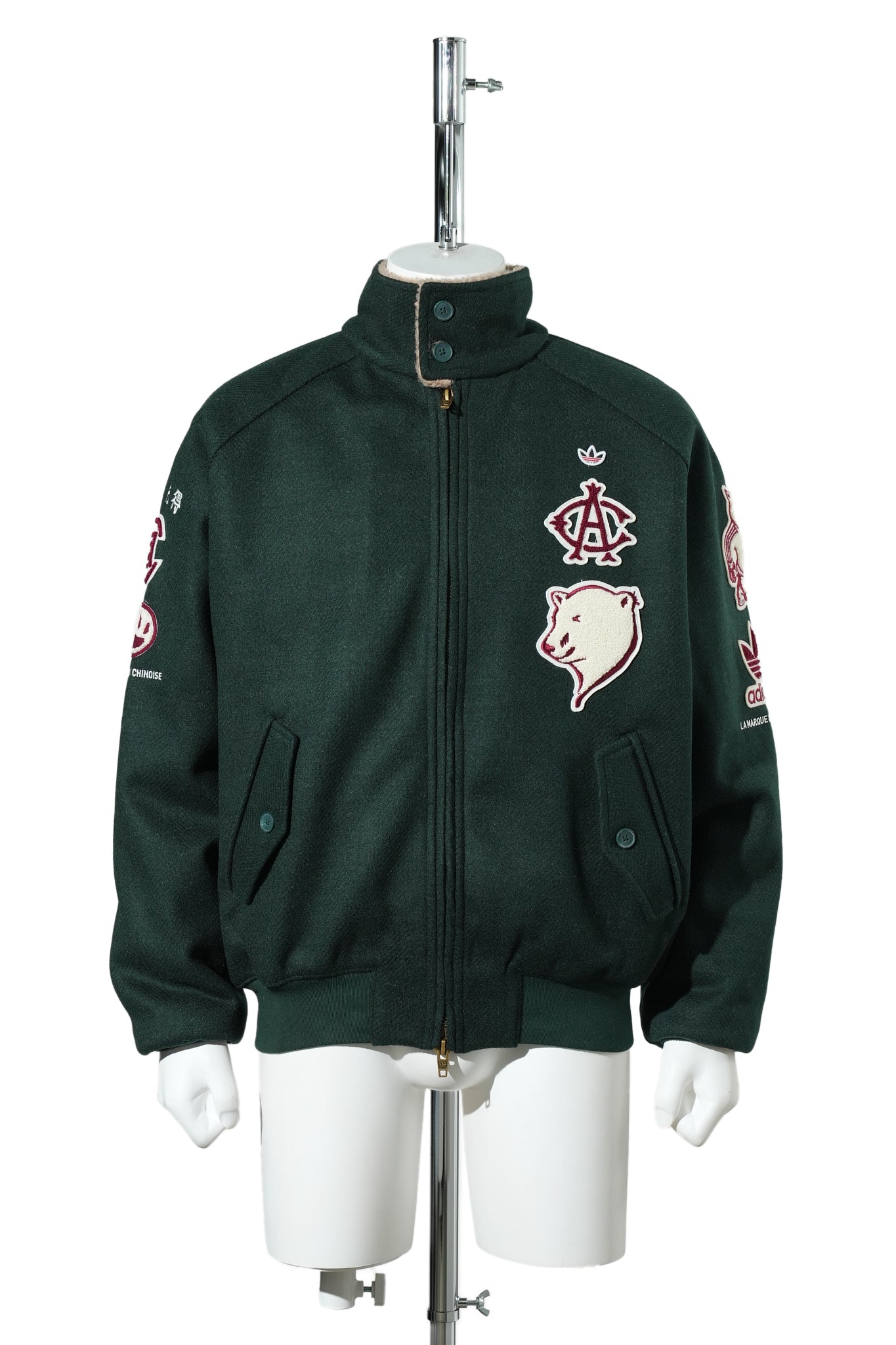 CLOT PATCH JACKET / GREEN NIGHT