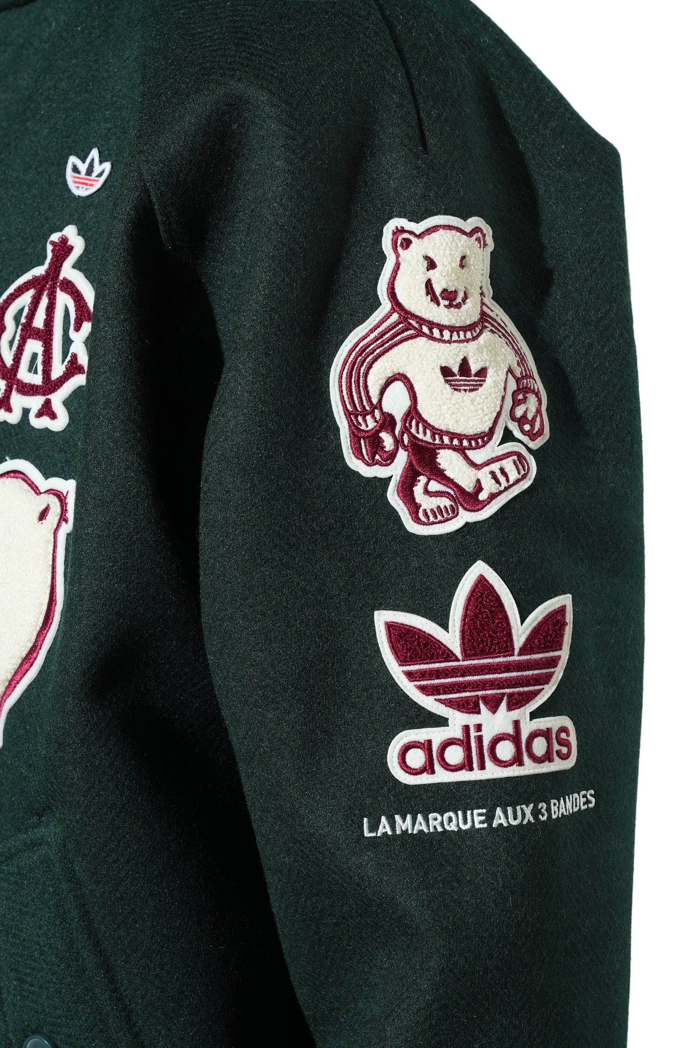 CLOT PATCH JACKET / GREEN NIGHT