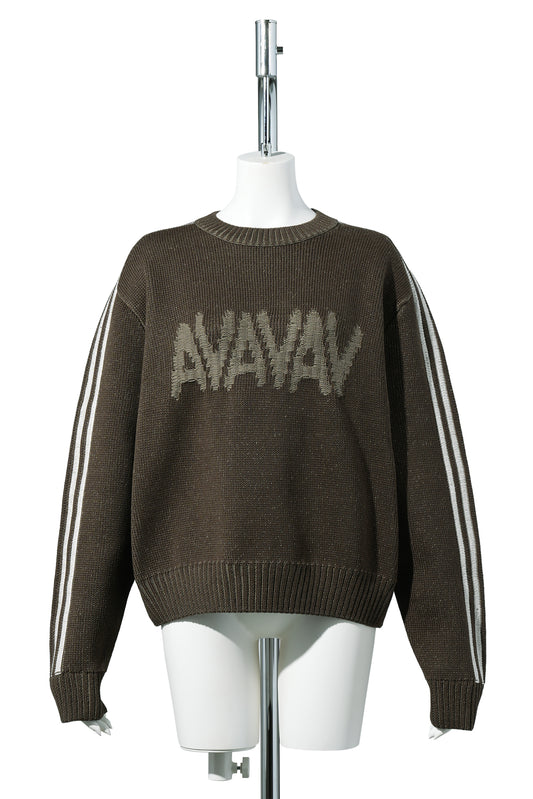 AV SWEATER / UMBER/BLABRO