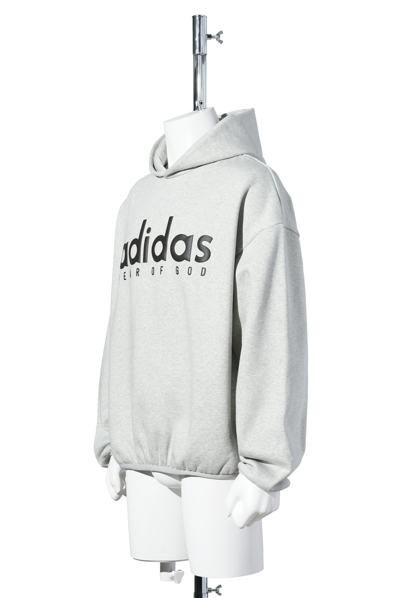 ATHLETICS HOOD / MEDIUM GREY HEATHER