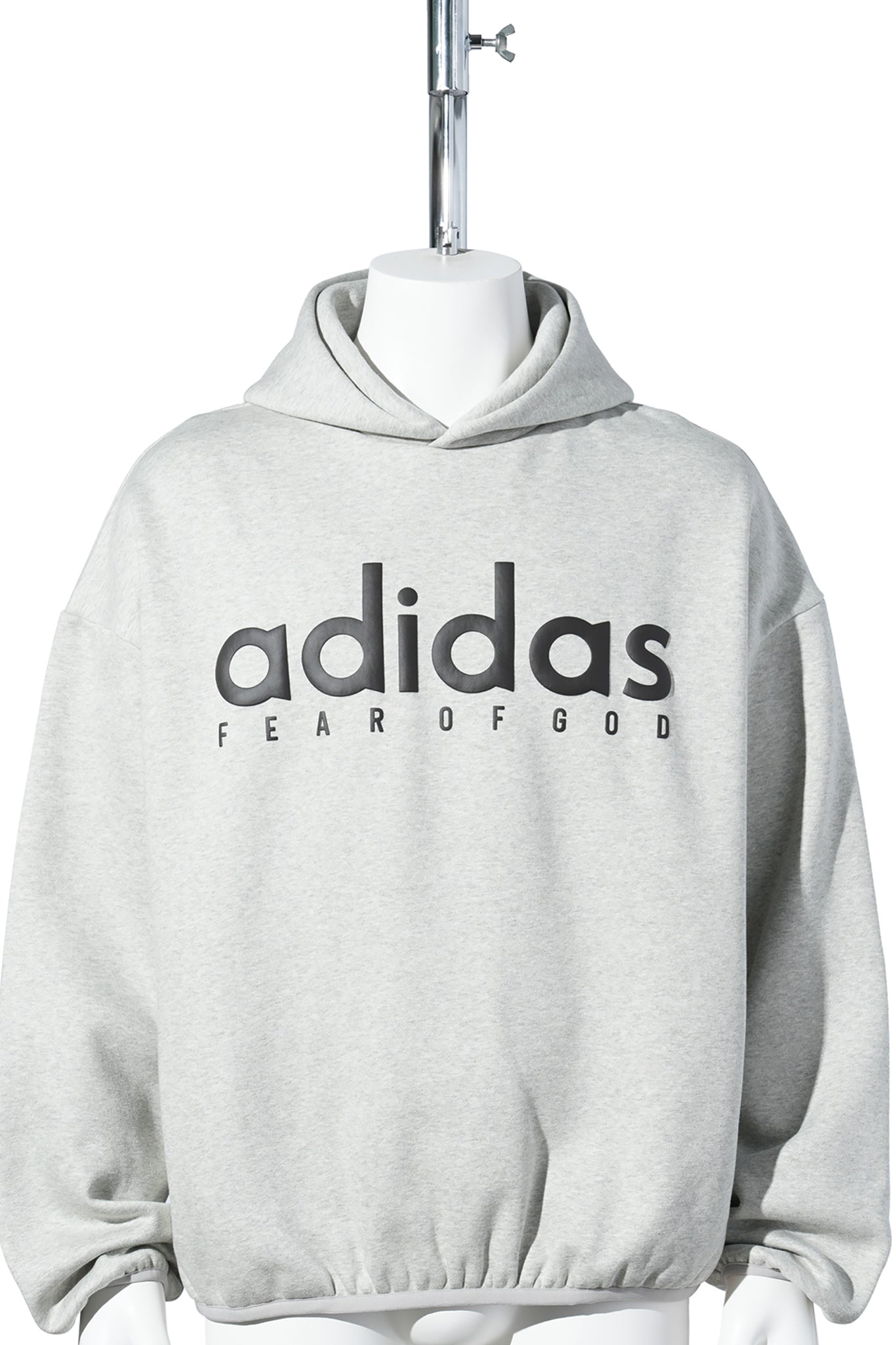 ATHLETICS HOOD / MEDIUM GREY HEATHER