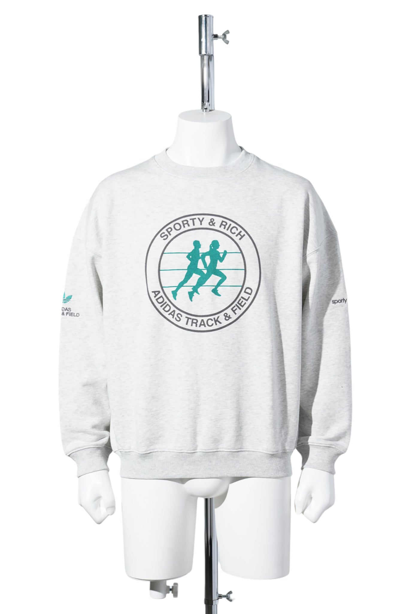 S&R SWEATER / LIGHT GREY HEATHER