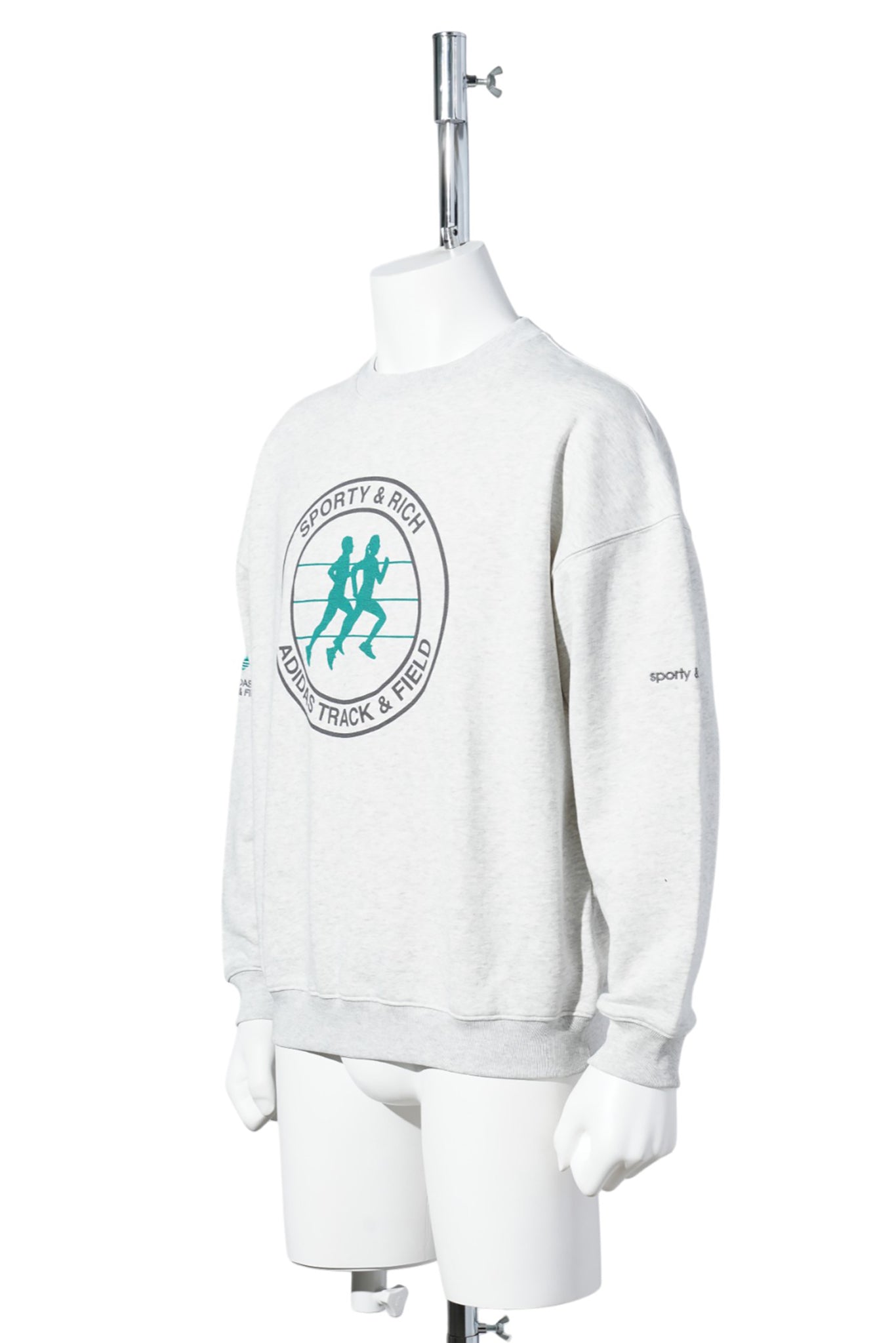 S&R SWEATER / LIGHT GREY HEATHER