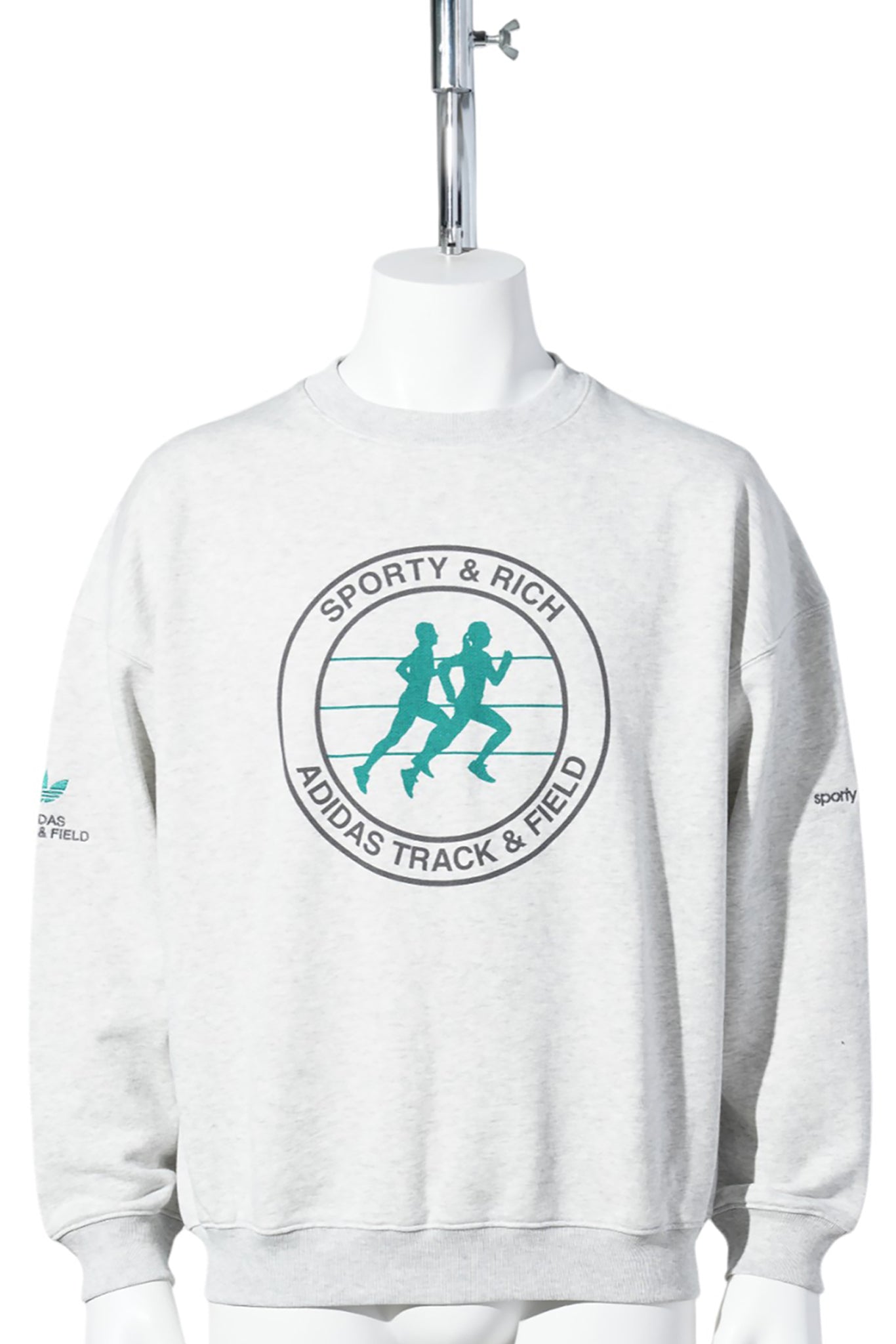 S&R SWEATER / LIGHT GREY HEATHER