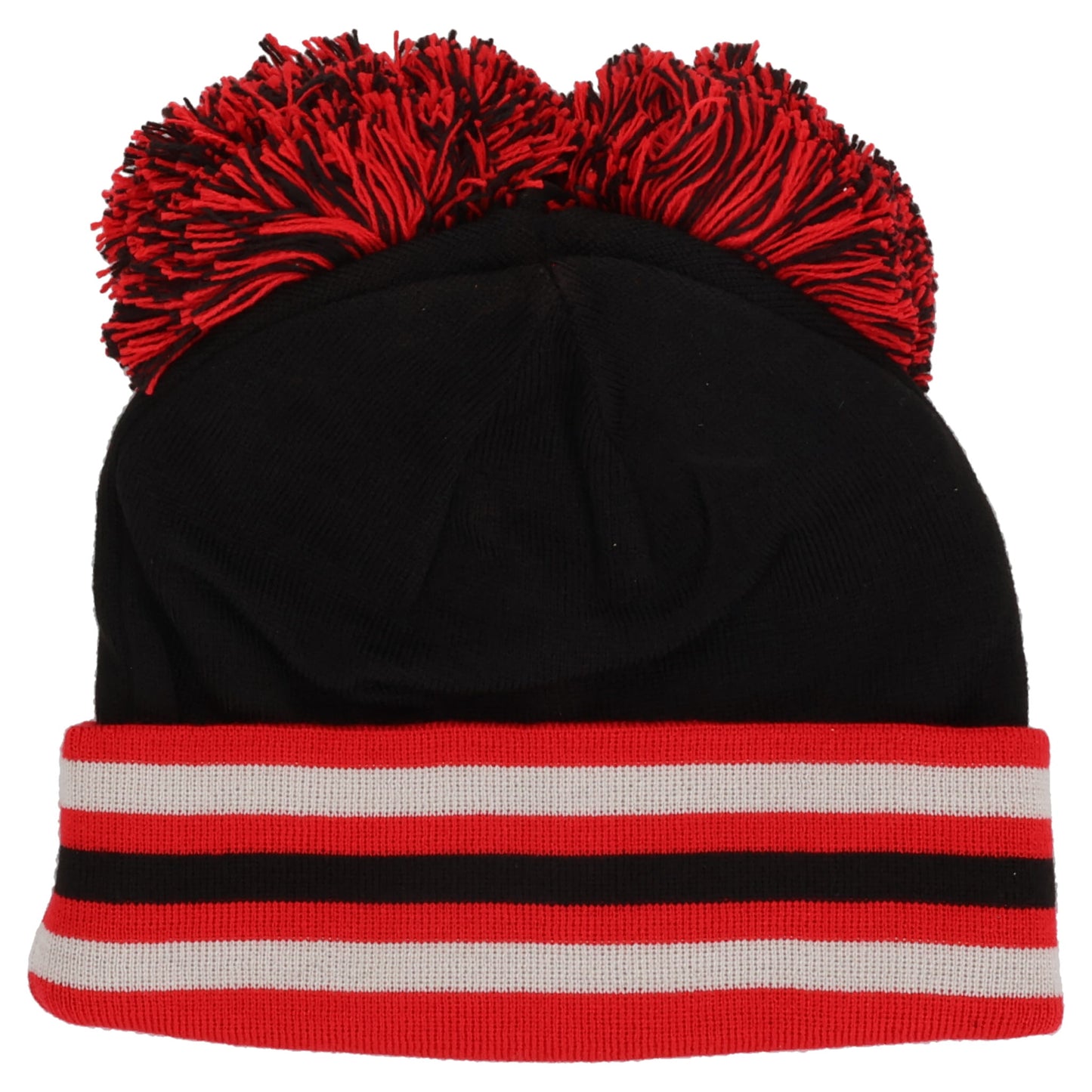 POM POM BEANIE / BLACK/BETSCA