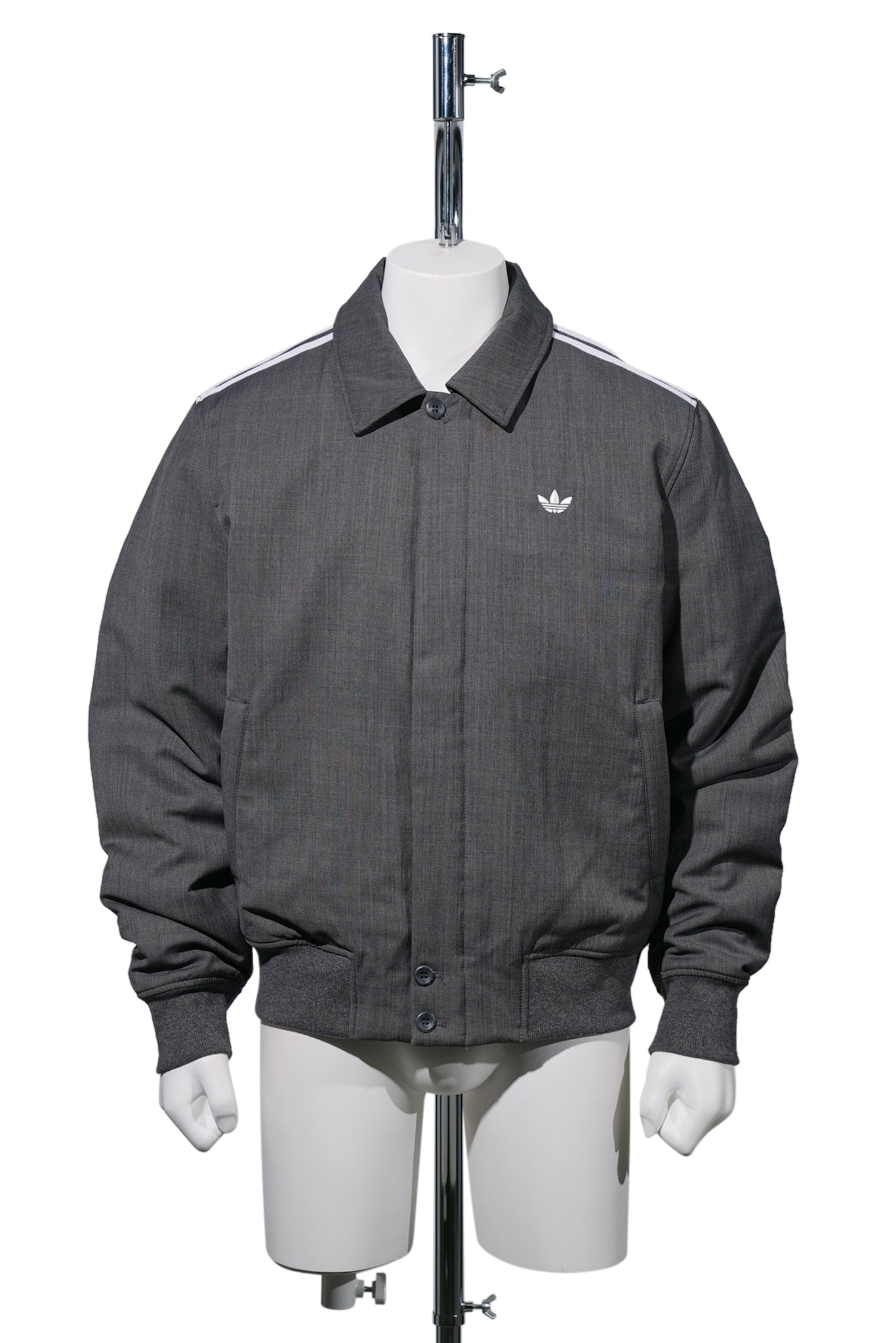 WB WOOL BLOUSON / DARK GREY HEATHER