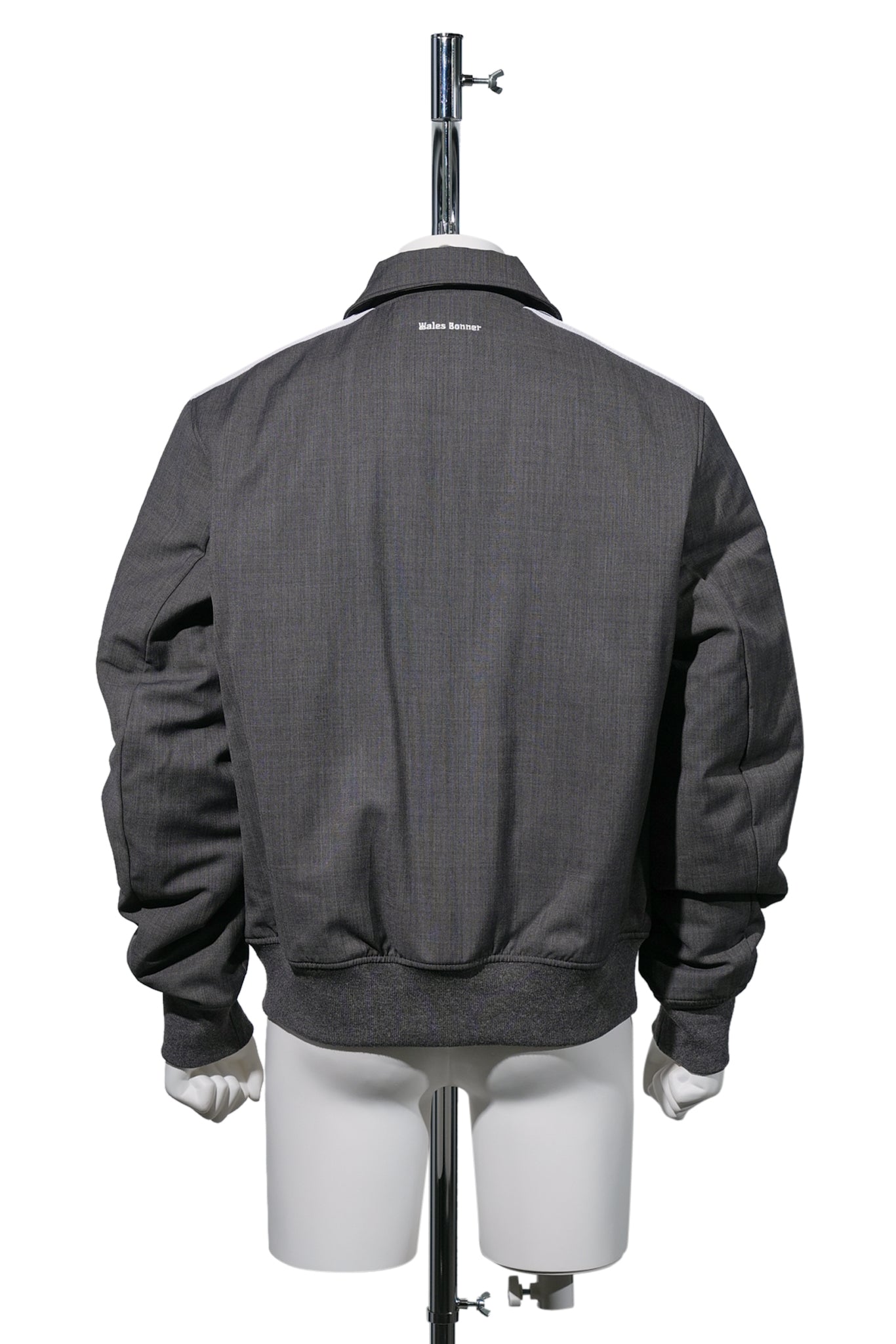 WB WOOL BLOUSON / DARK GREY HEATHER