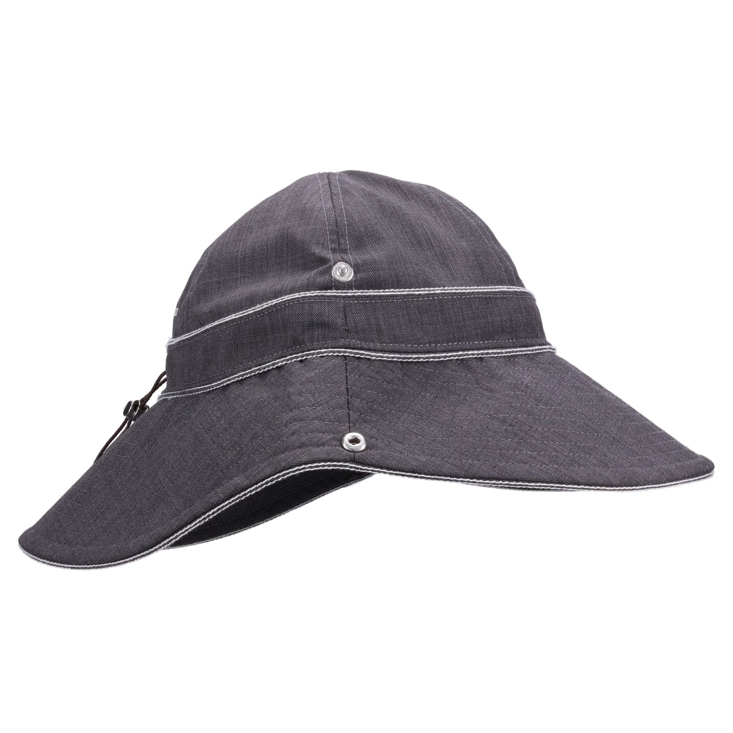 WB BUCKET HAT / DARK GREY HEATHER