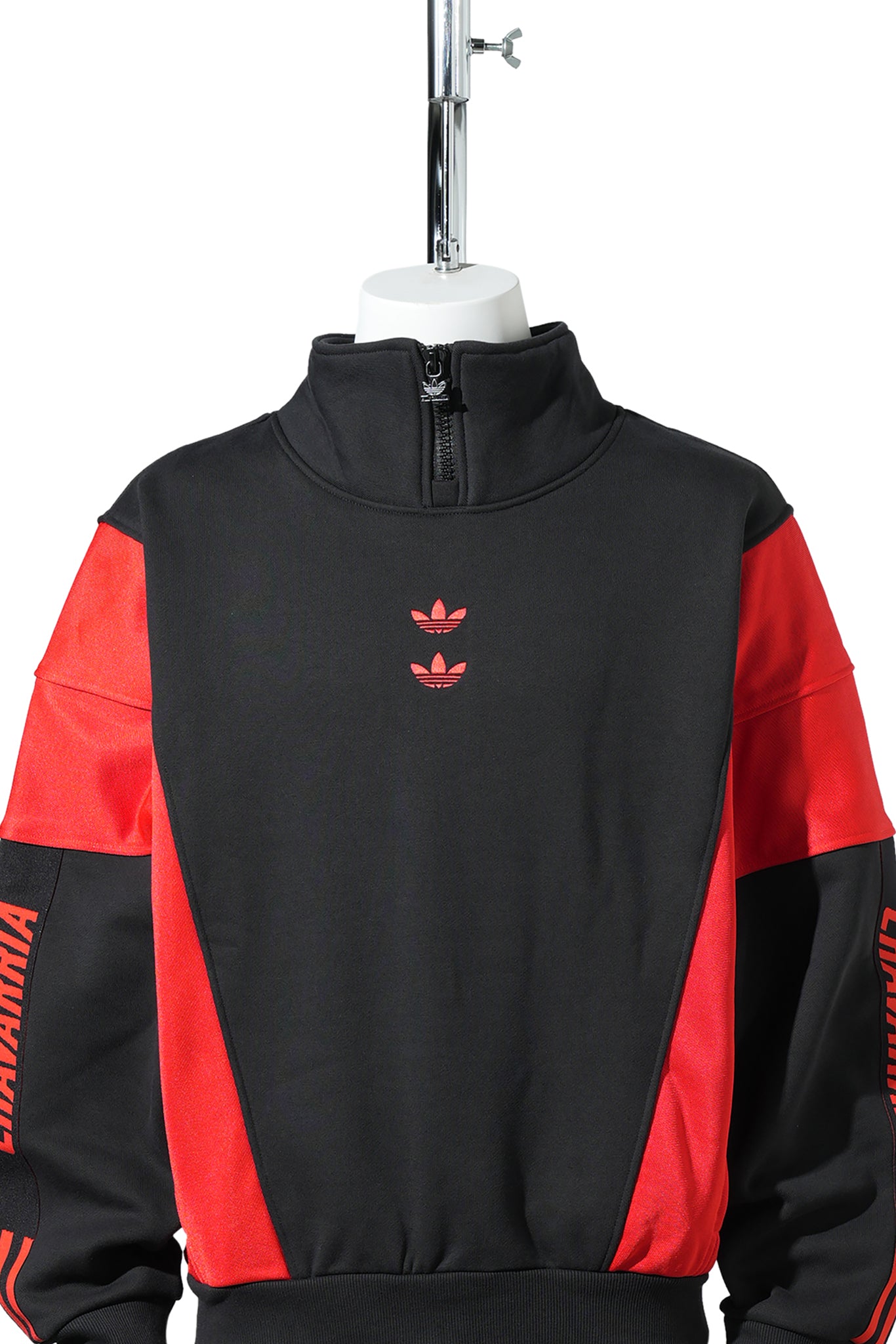 WC WATSONVILLE SWEATER / BLACK/RED