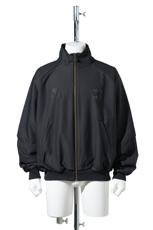 WC TWILL TRACK JACKET / BLACK