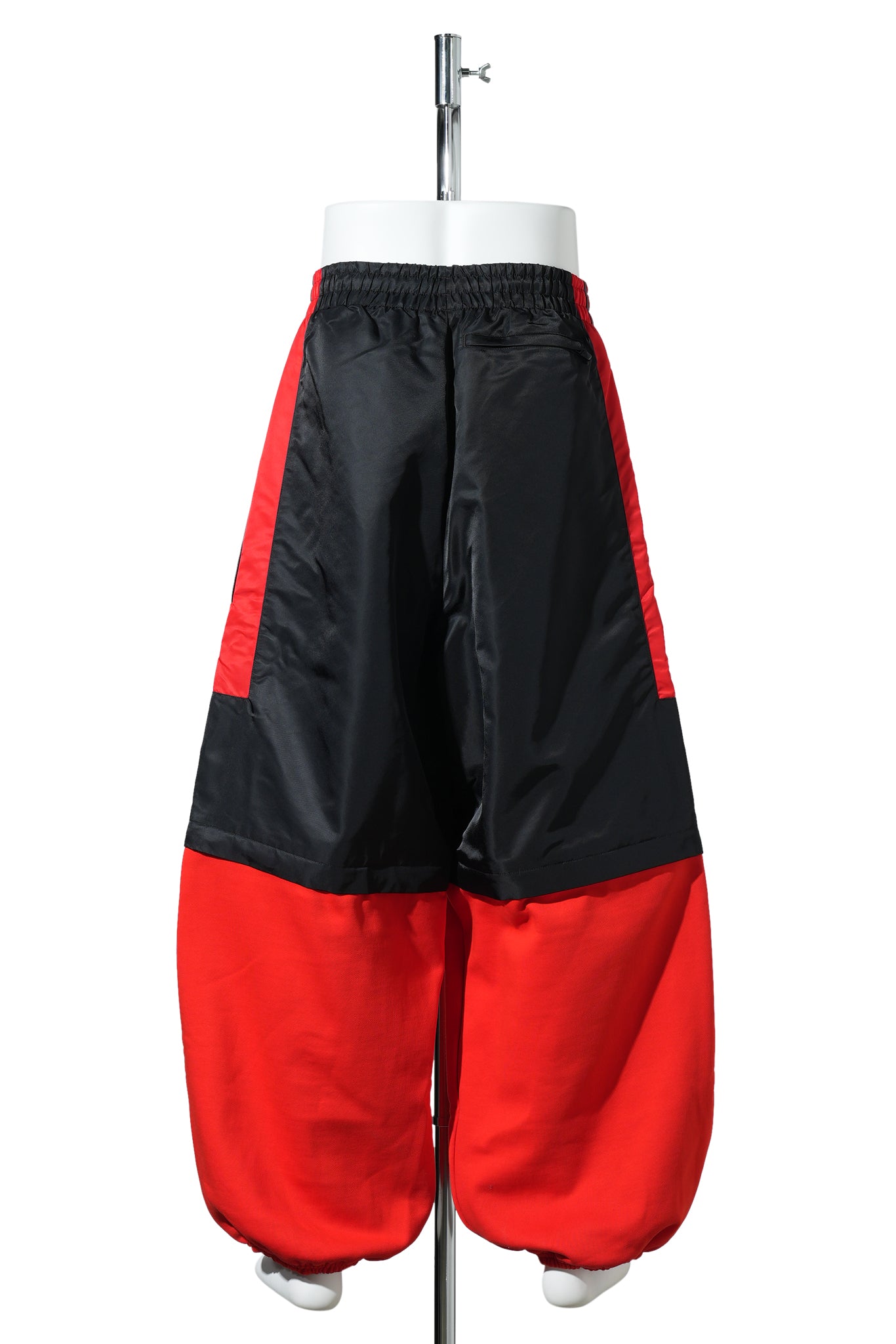 WC FLEECE TRACK PANT / BLACK/RED