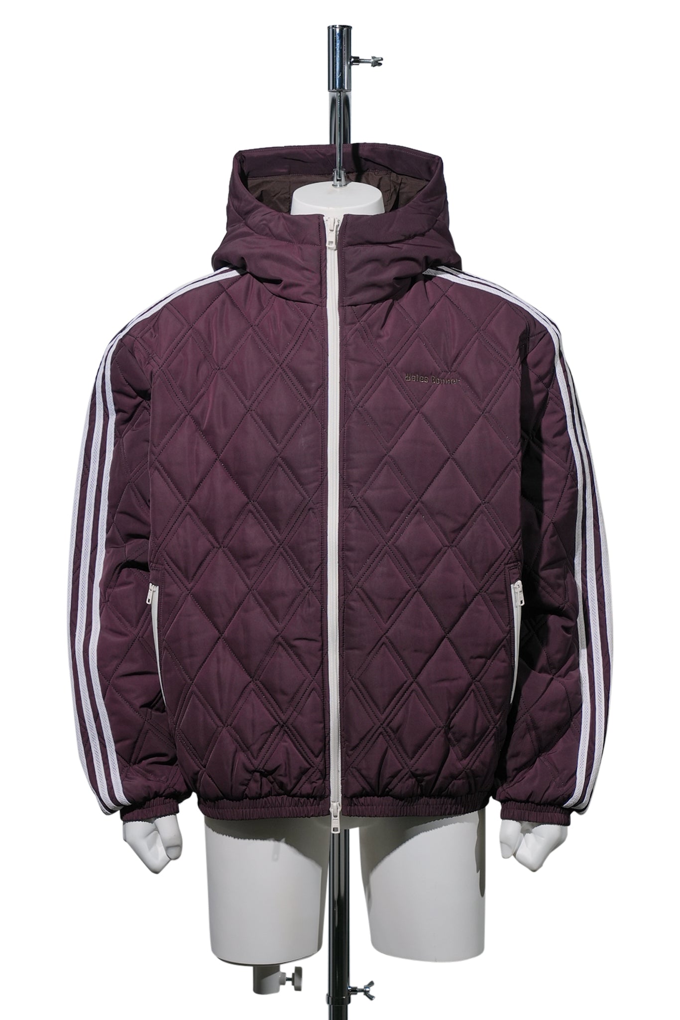 WB QUILTED JKT / SHADOW MAROON