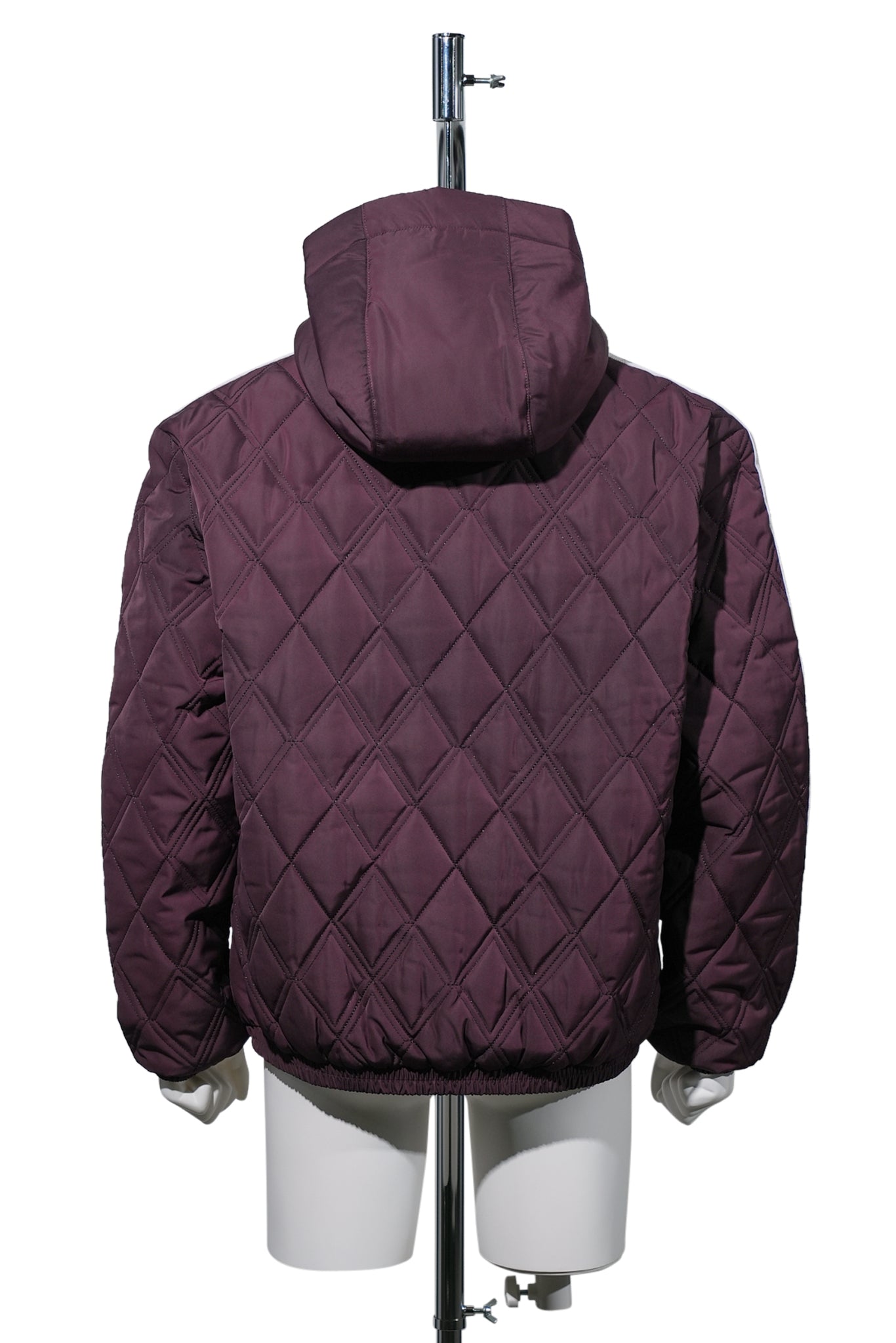 WB QUILTED JKT / SHADOW MAROON