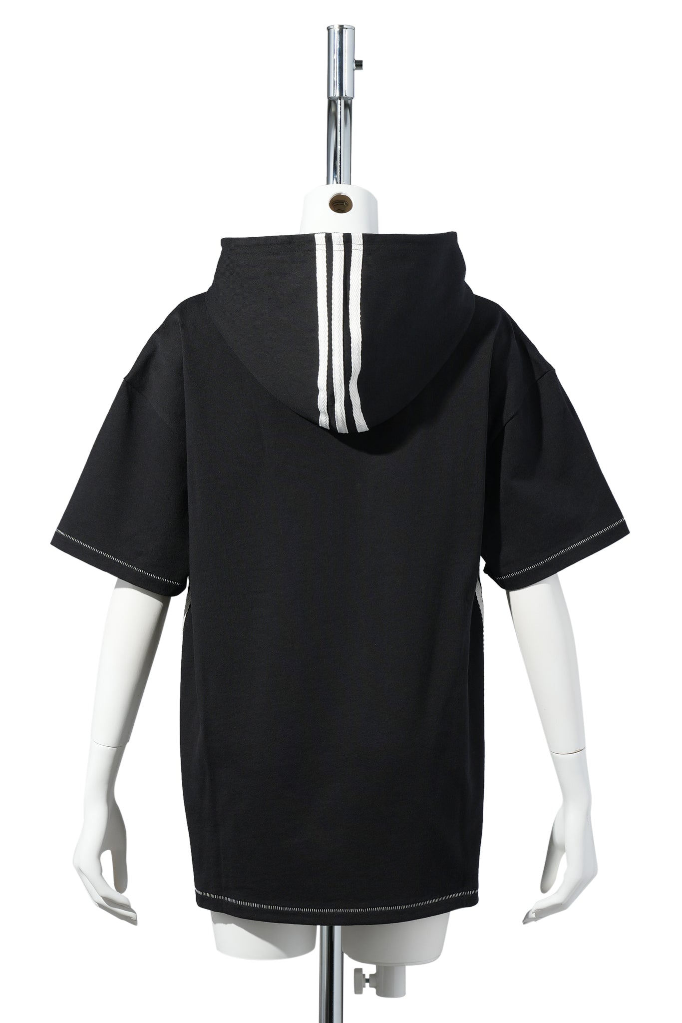 AV HOODED TEE / BLACK