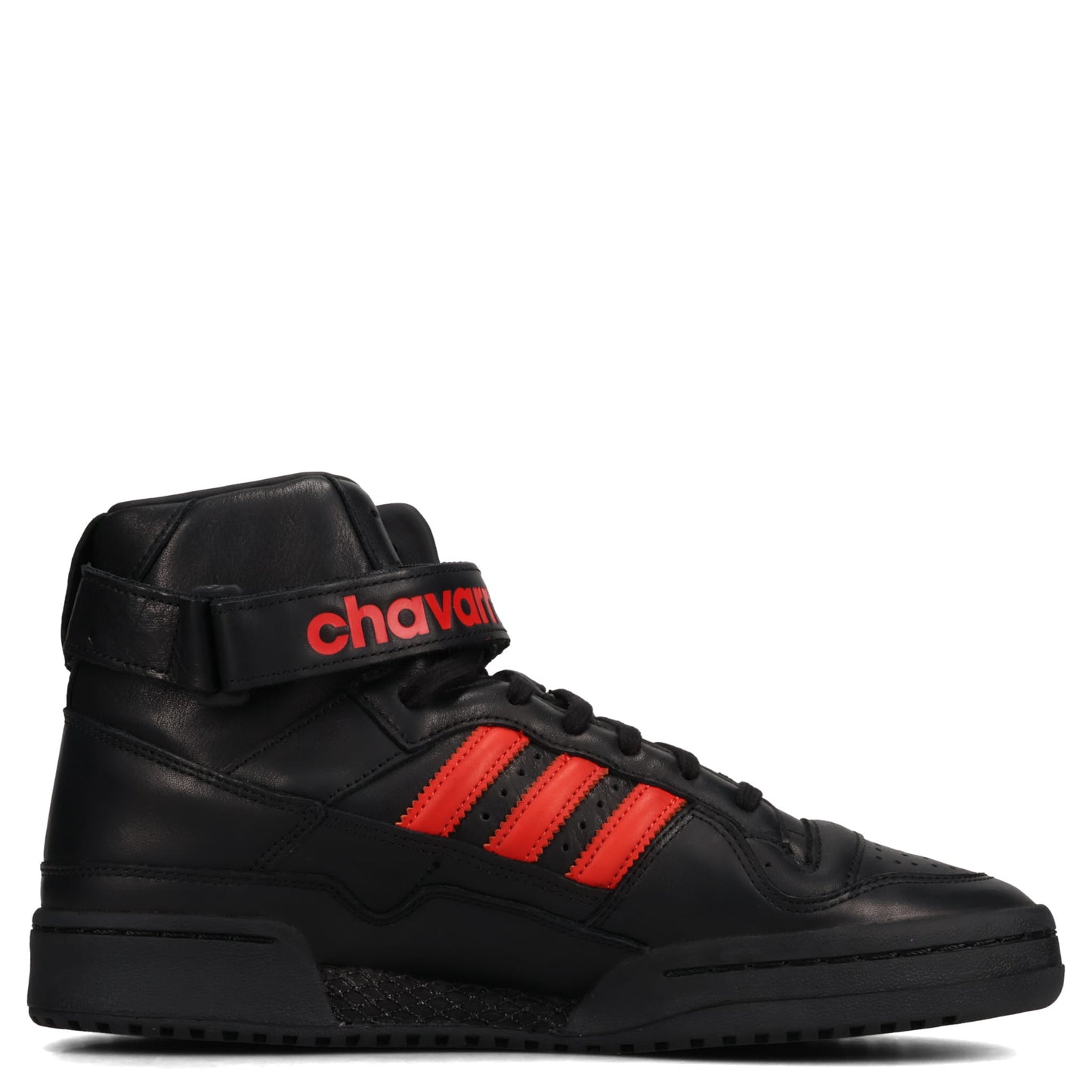 CHAVARRIA FORUM 84 HI / CBLACK/CBLACK/RED