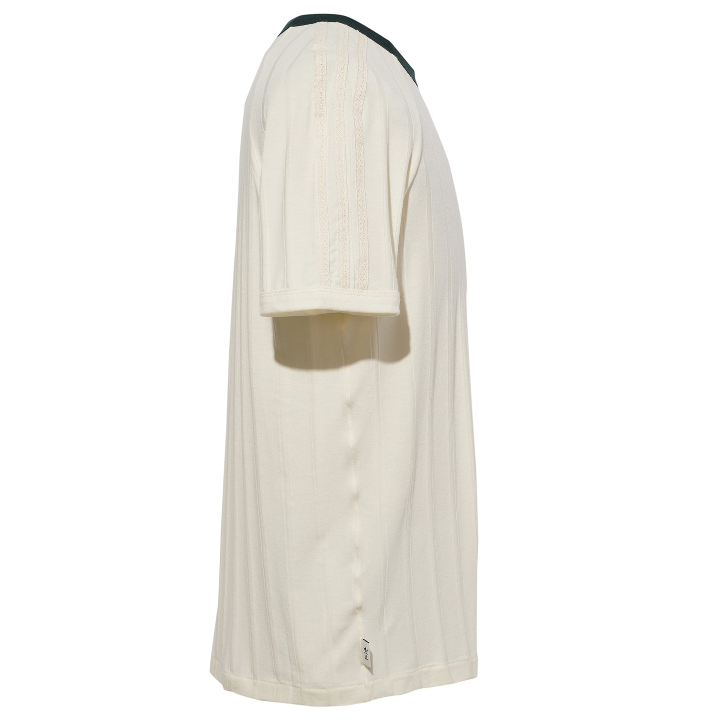 CLOT RIB TEE / CREWHT/GRNNIT