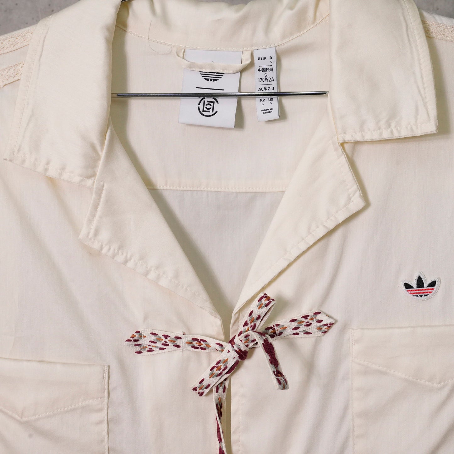 CLOT BWL SHIRT / CREWHT