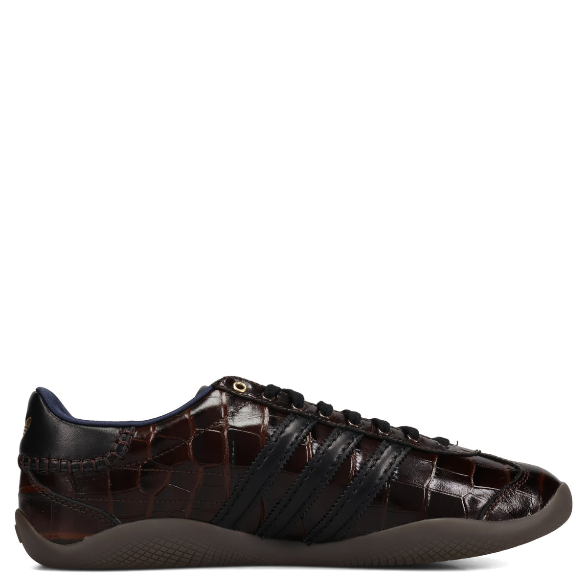 WB KARINTHA CROC / DBROWN/CBLACK/GOLDMT