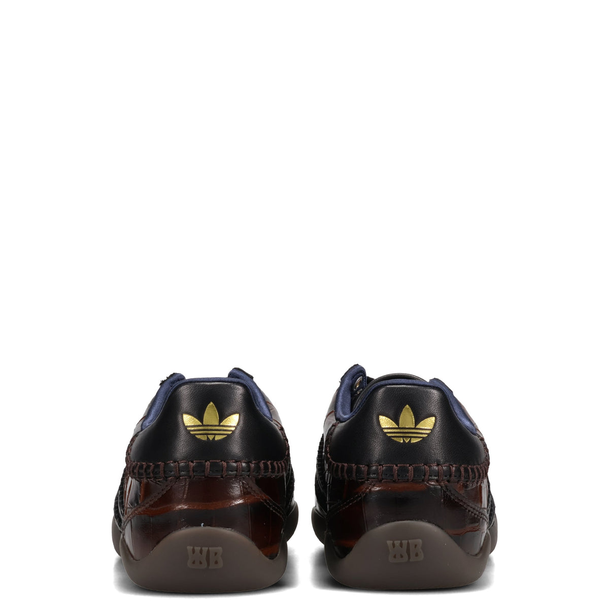 WB KARINTHA CROC / DBROWN/CBLACK/GOLDMT