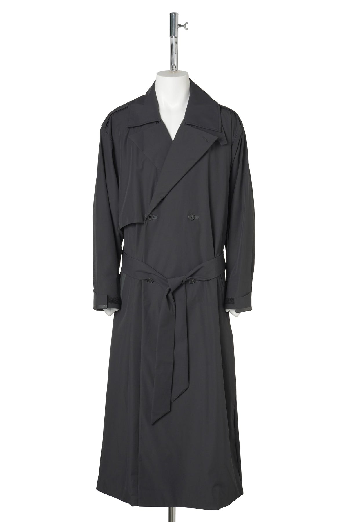 ES TRENCHCOAT / BLACK