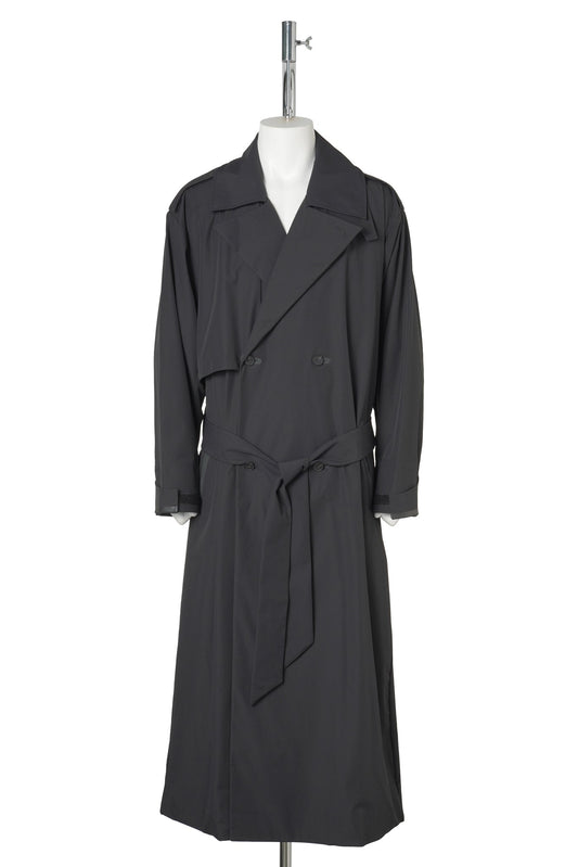 ES TRENCHCOAT / BLACK