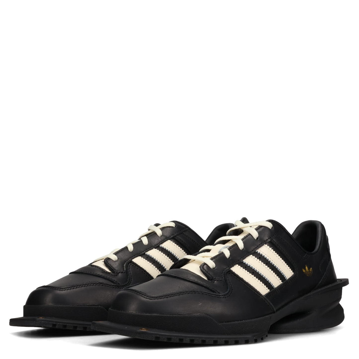 FORUM SQ W / CBLACK/CREWHT/GOLDMT