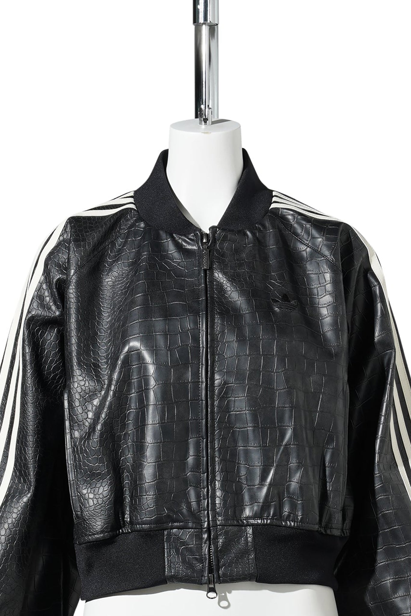 SST PLEATHER JACKET / BLACK
