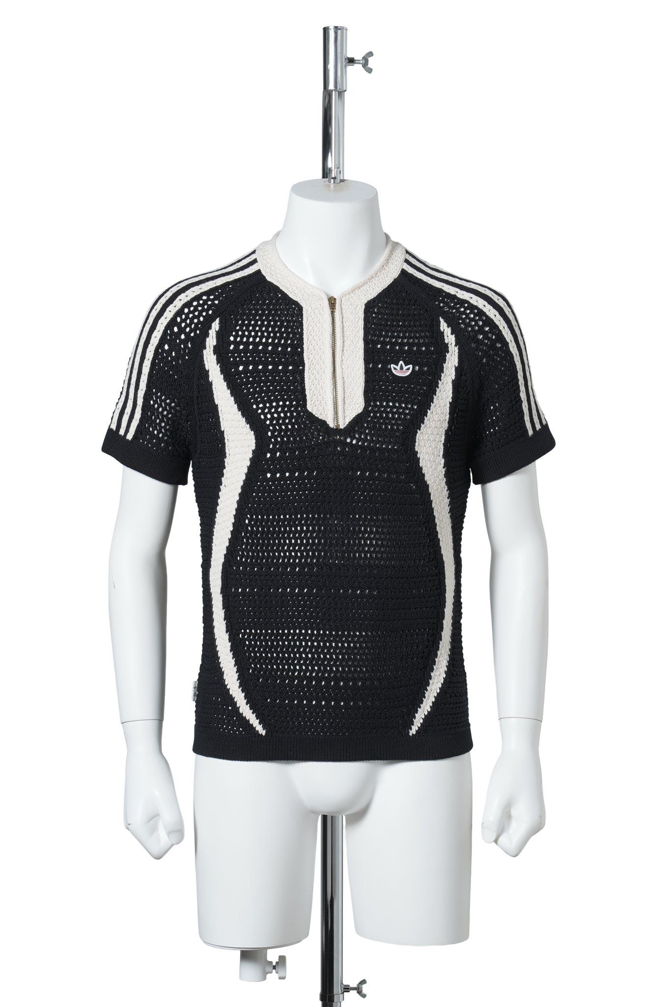 CLOT KNIT JERSEY / BLACK/WONWHI