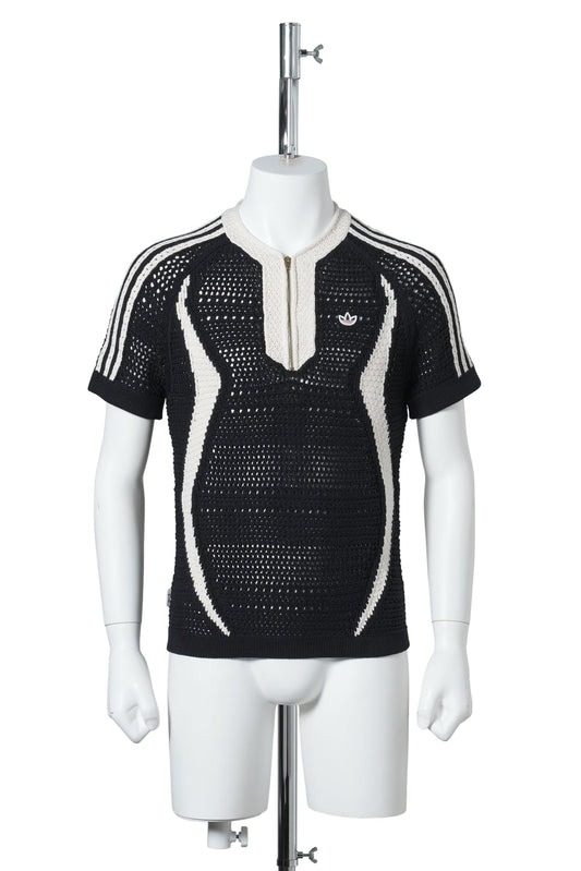 CLOT KNIT JERSEY / BLACK/WONWHI