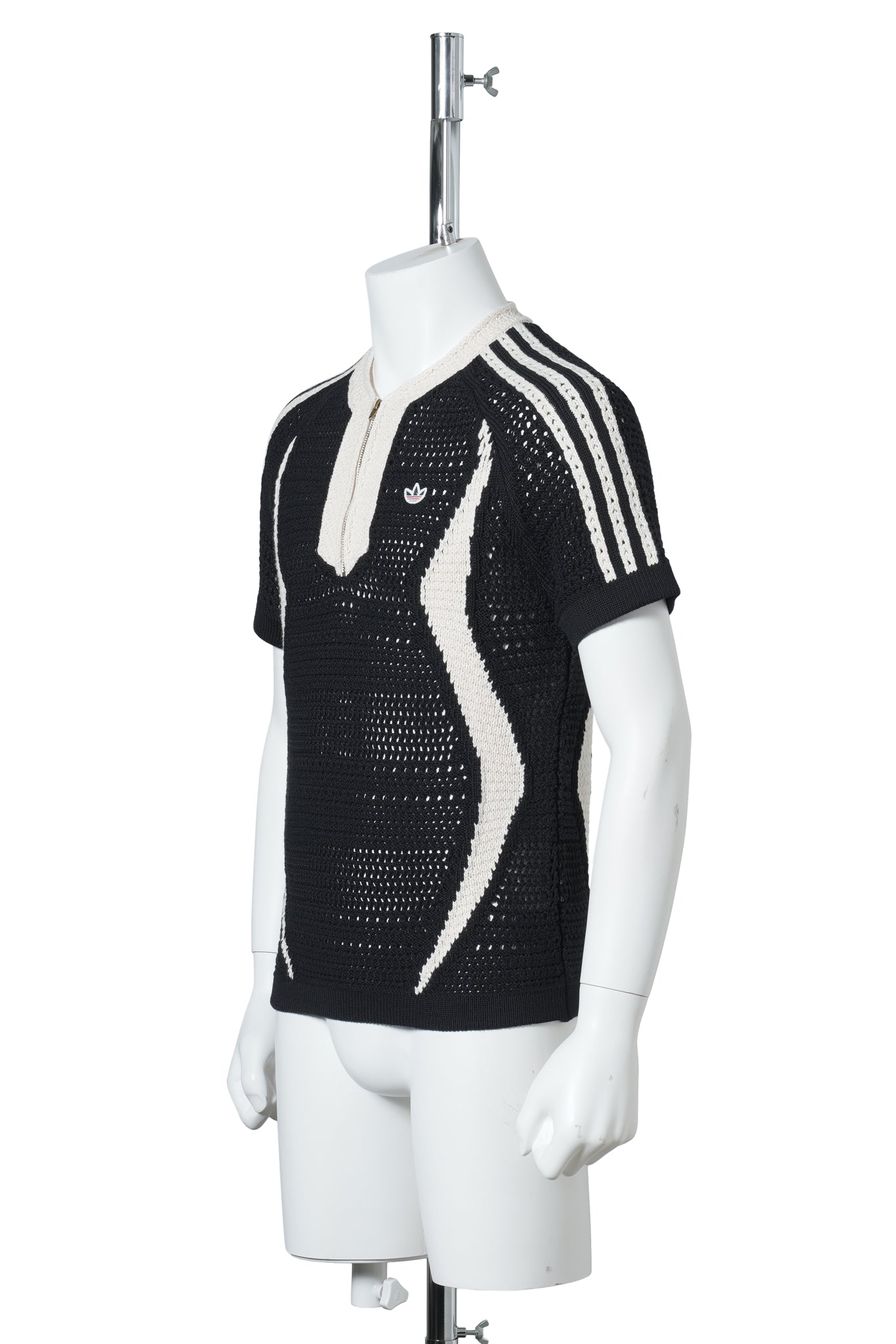 CLOT KNIT JERSEY / BLACK/WONWHI