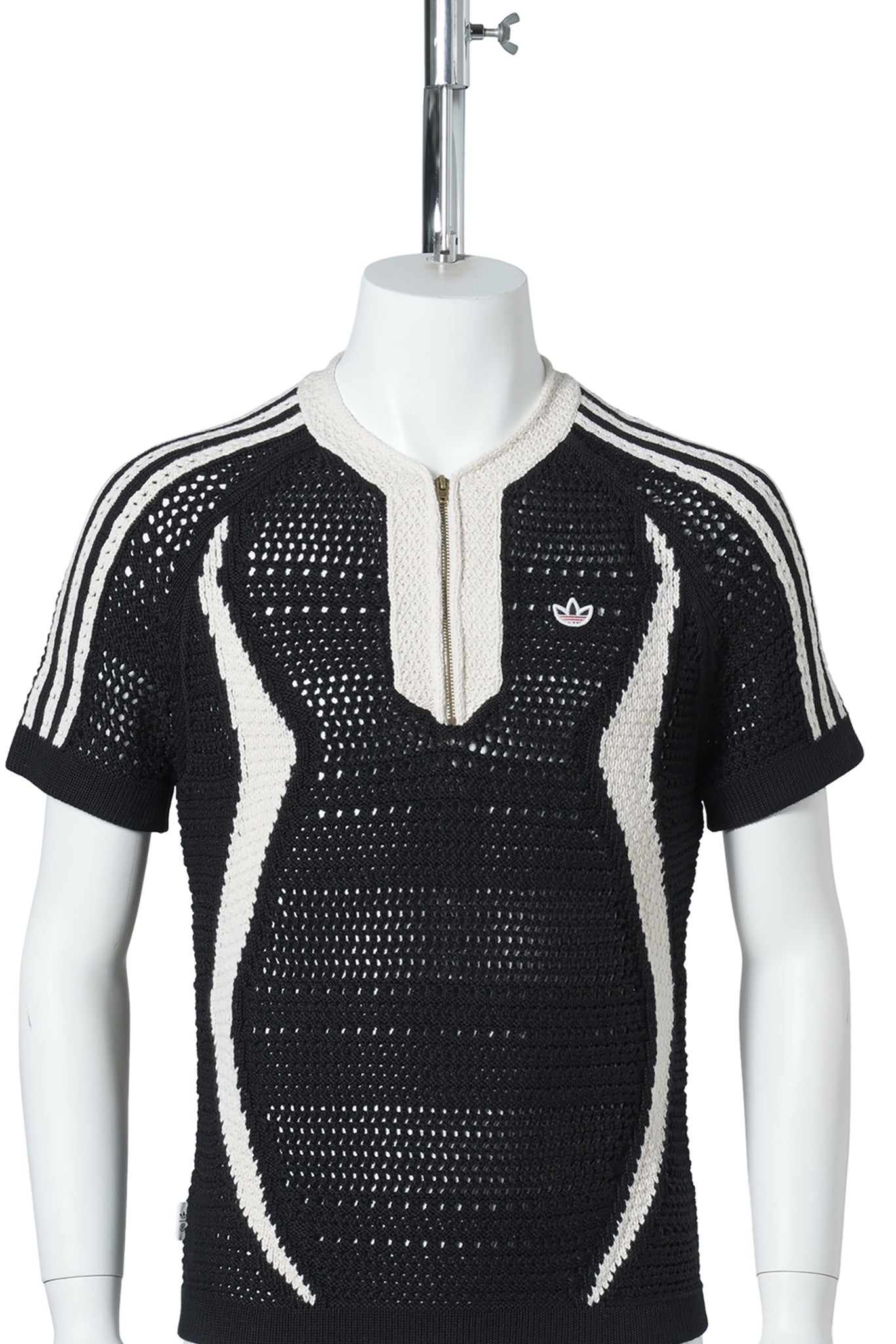 CLOT KNIT JERSEY / BLACK/WONWHI