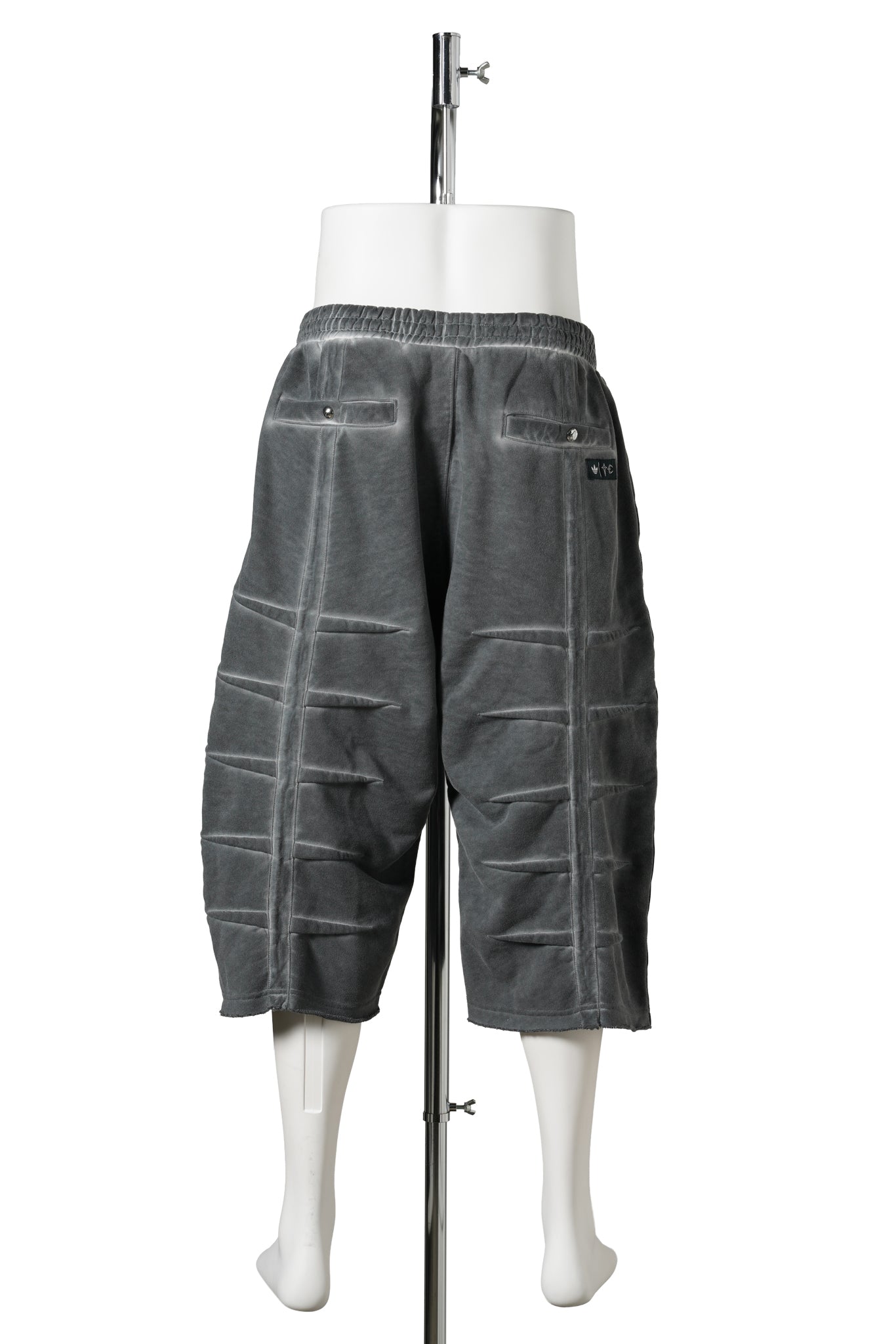 TC SWEAT JORT / BLACK