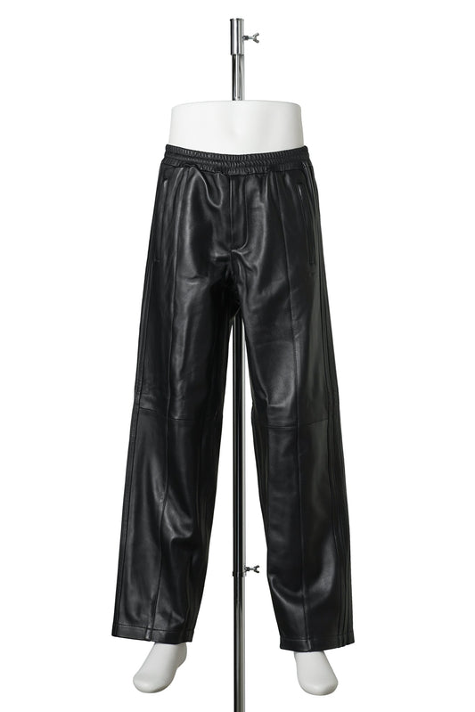 A LEATHER TP / BLACK
