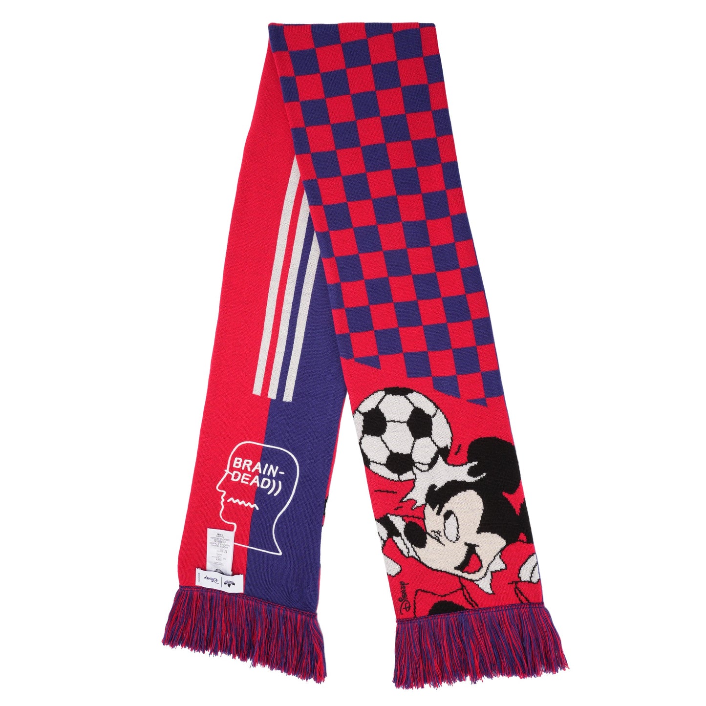 BD SCARF / BETTER SCARLET/VICTORY BLUE