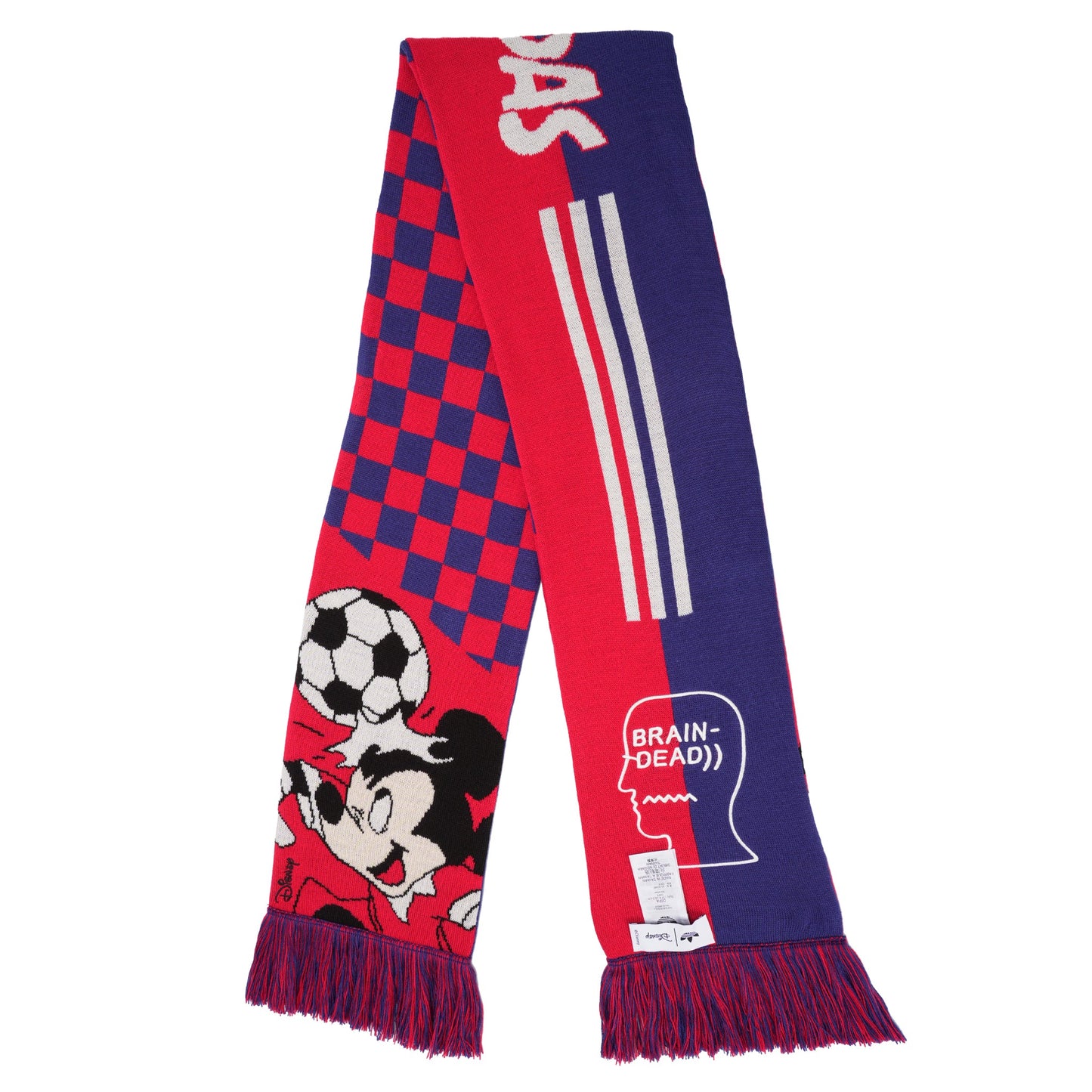 BD SCARF / BETTER SCARLET/VICTORY BLUE