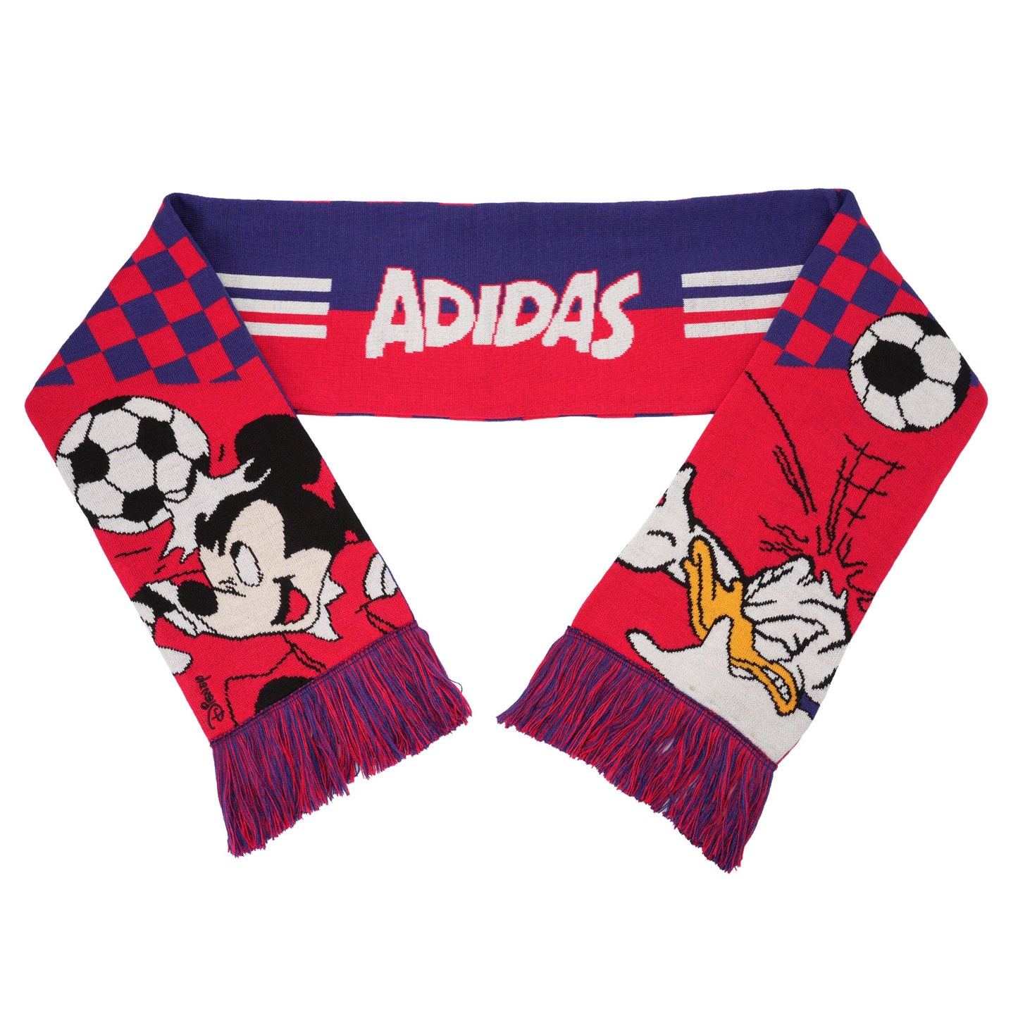 BD SCARF / BETTER SCARLET/VICTORY BLUE