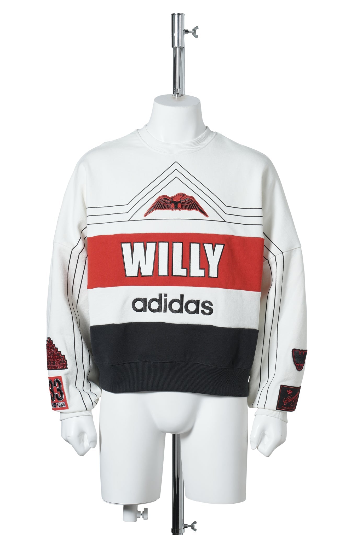 WC NY BALL CREWNECK / OWHITE