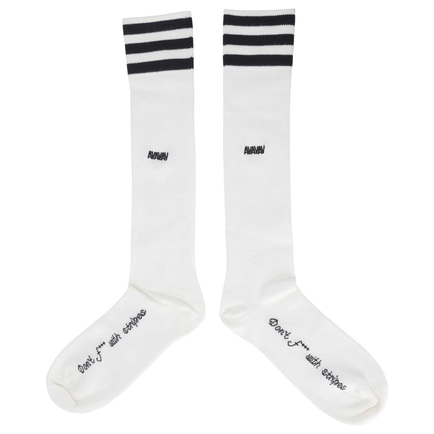 KNEESOCKS 3PACK / CREWHI/BLACK/BLACK